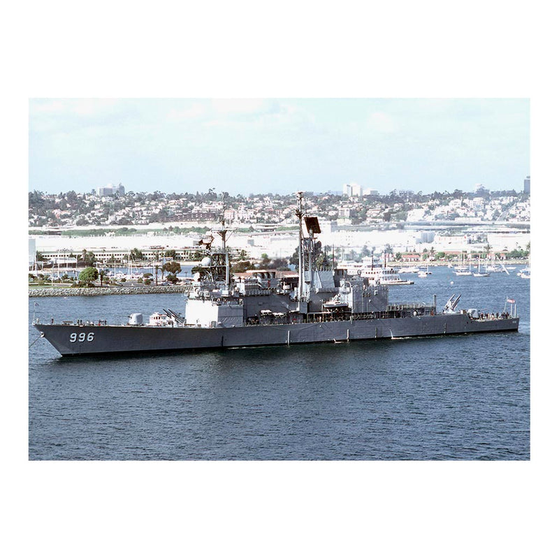 Guided Missile Destroyer USS Chandler (DDG 996) Anchored Off North Island, San Diego Jigsaw Puzzle