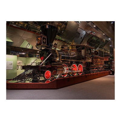 Sierra Railway 3 On Display At the California State Museum, Sacramento Jigsaw Puzzle