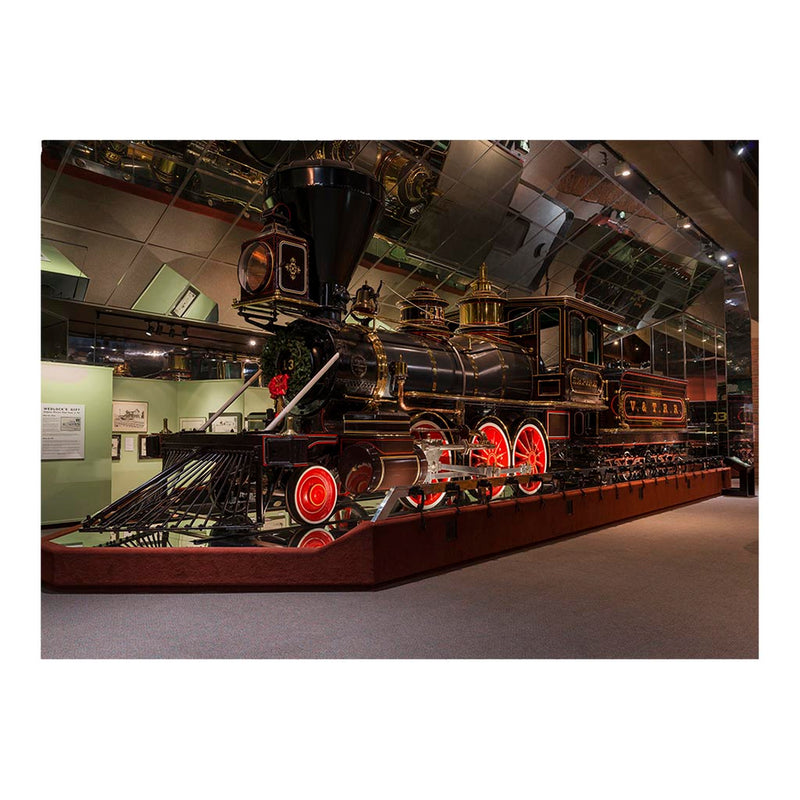 Sierra Railway 3 On Display At the California State Museum, Sacramento Jigsaw Puzzle