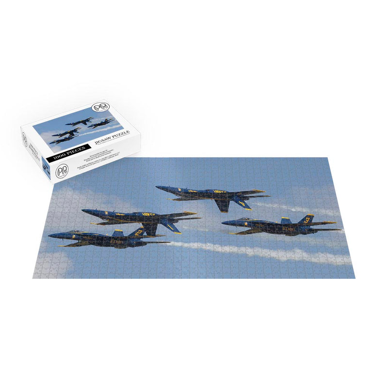 Blue Angels Perform At the 2023 Beaufort Airshow At MCAS Beaufort, SC Jigsaw Puzzle