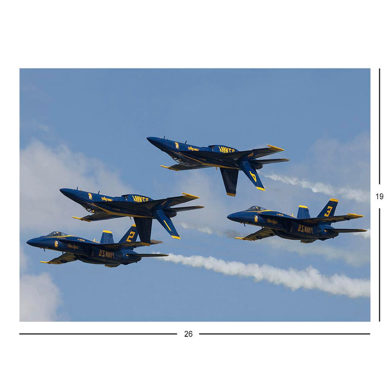 Blue Angels Perform At the 2023 Beaufort Airshow At MCAS Beaufort, SC Jigsaw Puzzle