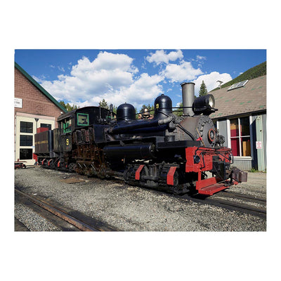 West Side Lumber Co. No. 9 At Georgetown Loop Railroad, Colorado Jigsaw Puzzle