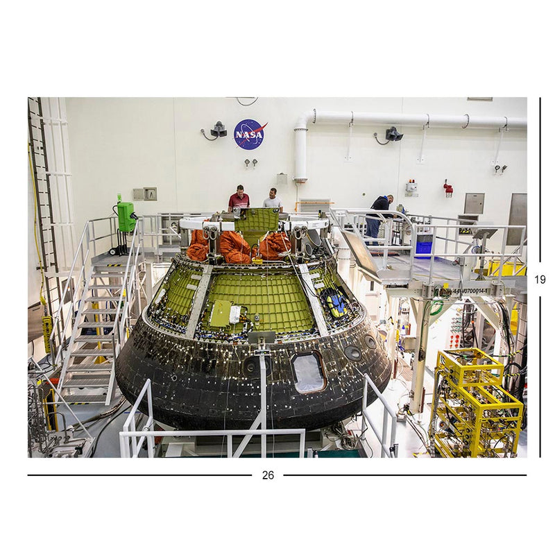 Inspection of the Orion Spacecraft After Artemis Flight Jigsaw Puzzle