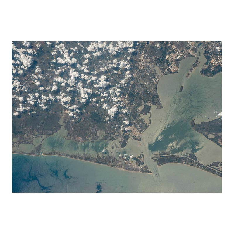 ISS Photograph of Galveston, TX Jigsaw Puzzle