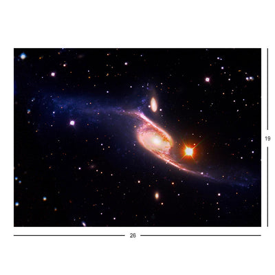 Spiral Galaxy Spans Space Jigsaw Puzzle