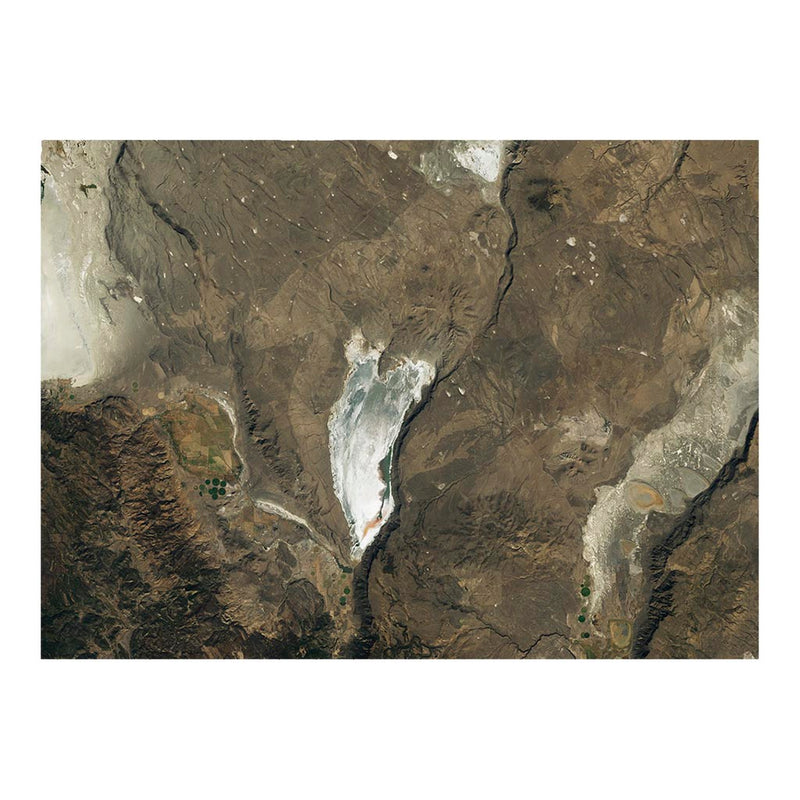 Landsat View of Lake Albert in Oregon Jigsaw Puzzle