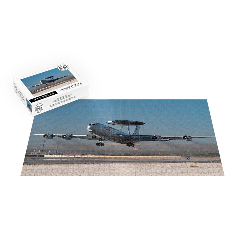 E-3 Sentry Takes Off From Nellis AFB, NV Jigsaw Puzzle