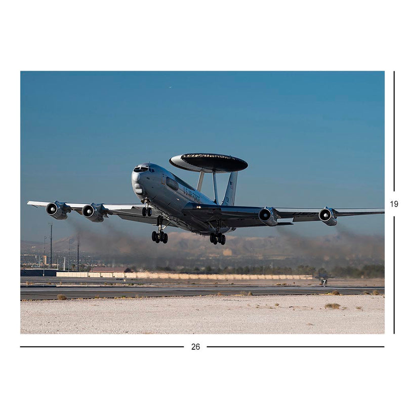 E-3 Sentry Takes Off From Nellis AFB, NV Jigsaw Puzzle