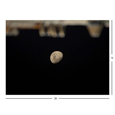 Astronauts' View of the Moon Jigsaw Puzzle