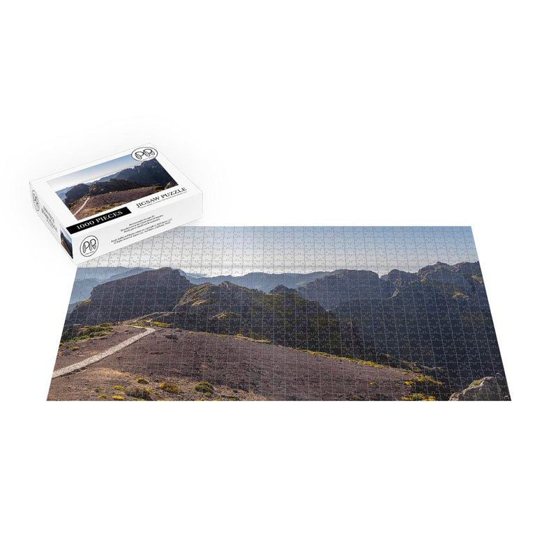 View from Peak of Arieiro, Madeira Island, Portugal Jigsaw Puzzle