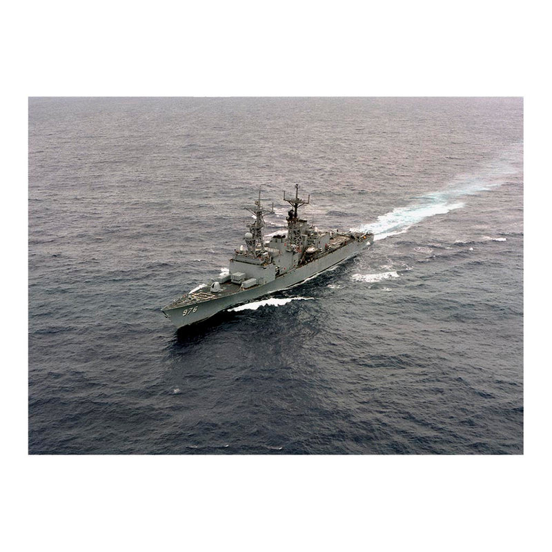 Destroyer USS Merrill (DD 976) Underway Jigsaw Puzzle