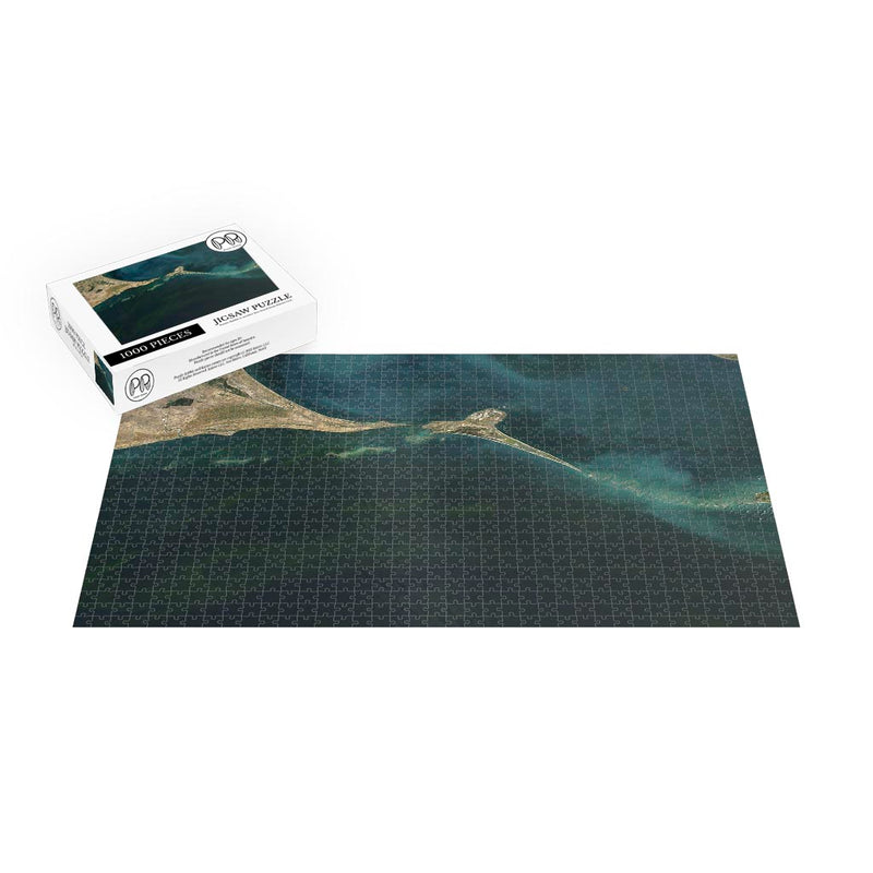ISS Photograph of Noctiluca scintillans in the Gulf of Mannar, Sri Lanka Jigsaw Puzzle