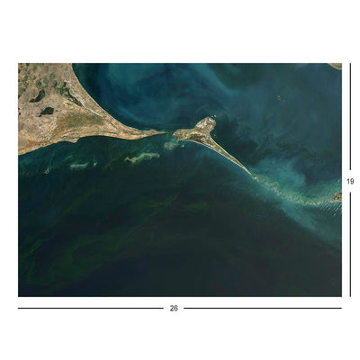 ISS Photograph of Noctiluca scintillans in the Gulf of Mannar, Sri Lanka Jigsaw Puzzle