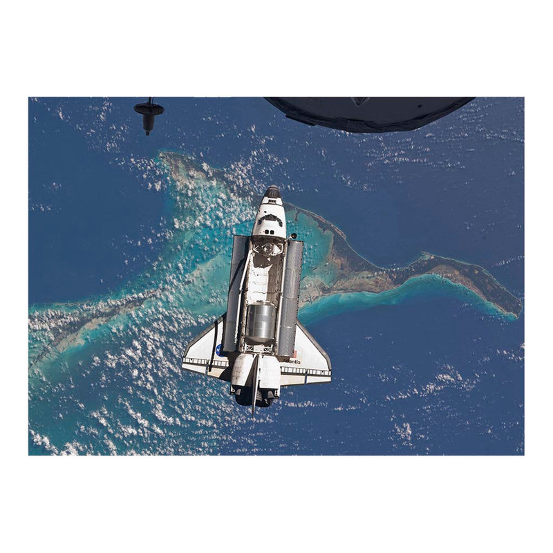Space Shuttle Atlantis Docking For The Last Time at The ISS Jigsaw Puzzle