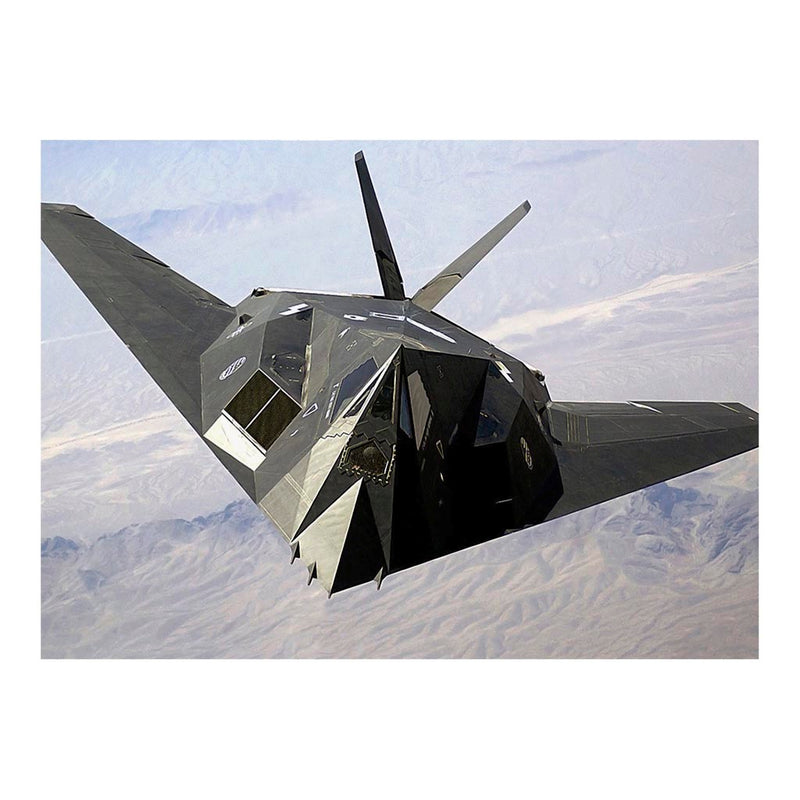 An Air Force F-117A Nighthawk Stealth Fighter Flies Over Nellis Air Force Base, NV Jigsaw Puzzle