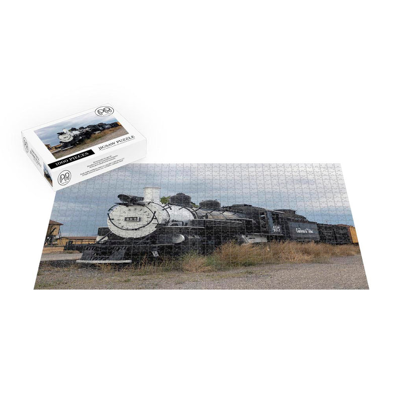 Cumbres & Toltec  495 in Antonito, CO Jigsaw Puzzle