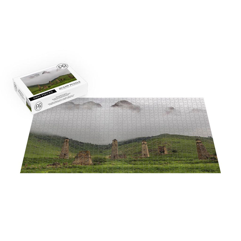 Ancient Niy Settlement in Ingushetia, Russia Jigsaw Puzzle