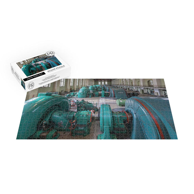 Walchensee Hydroelectric Power Station, Kochel, Germany Jigsaw Puzzle