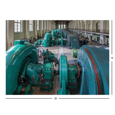 Walchensee Hydroelectric Power Station, Kochel, Germany Jigsaw Puzzle