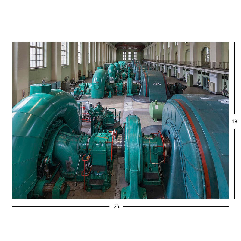 Walchensee Hydroelectric Power Station, Kochel, Germany Jigsaw Puzzle