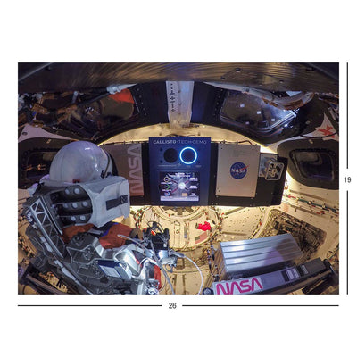 Orion Capsule Interior with Hidden Easter Eggs Jigsaw Puzzle