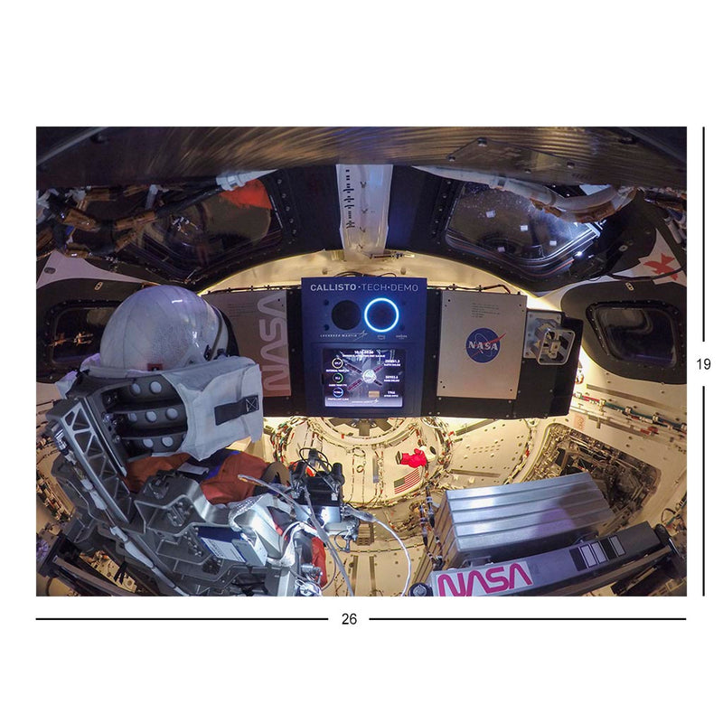 Orion Capsule Interior with Hidden Easter Eggs Jigsaw Puzzle