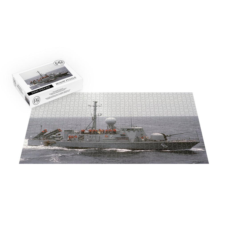 Patrol Combatant-Missile (Hydrofoil) USS Gemini (PHM 6) Underway Jigsaw Puzzle