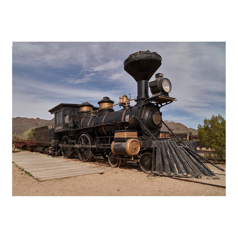 The Reno Locomotive At Old Tucson Theme Park Jigsaw Puzzle