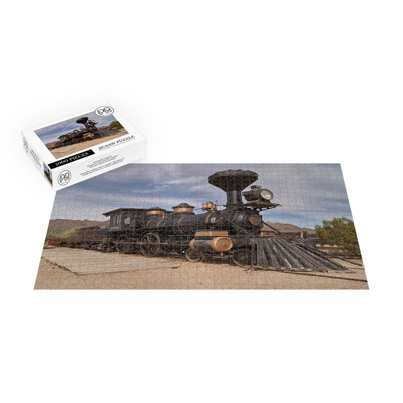 The Reno Locomotive At Old Tucson Theme Park Jigsaw Puzzle