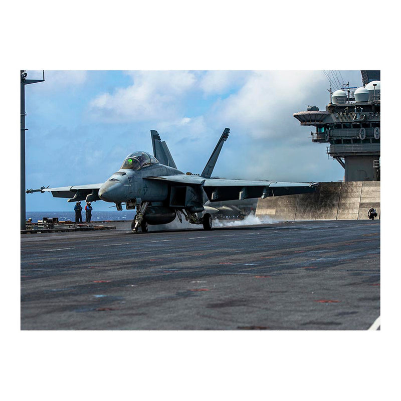 F/A-18F Super Hornet from the Mighty Shrikes (VFA) 94 Launches From USS Nimitz (CVN 68) Jigsaw Puzzle