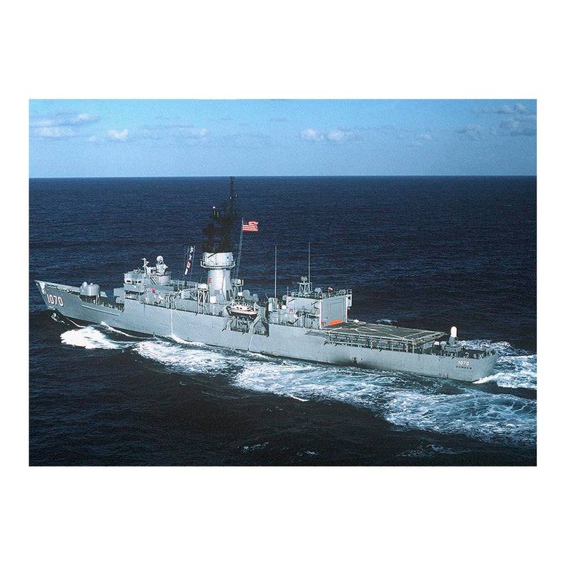 Frigate USS Downes (FF 1070) Underway in the Pacific Ocean Jigsaw Puzzle
