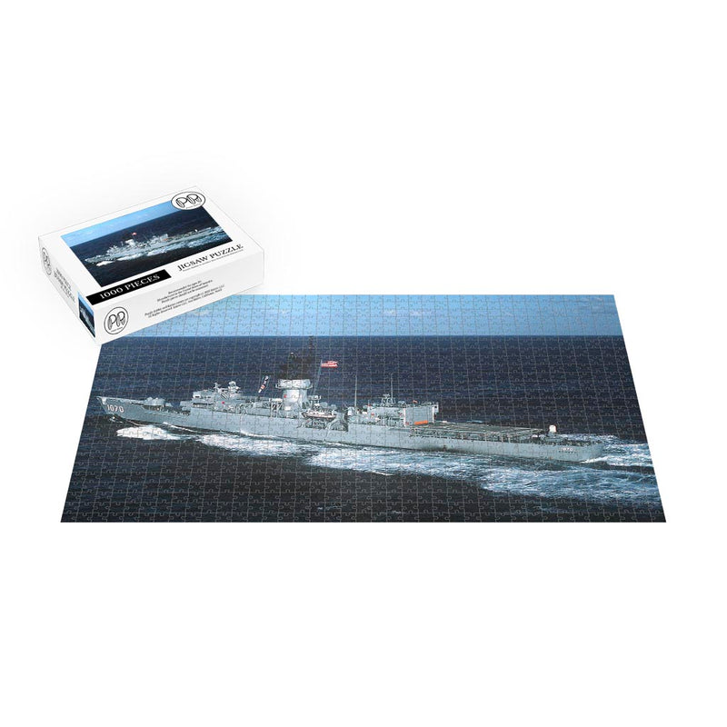 Frigate USS Downes (FF 1070) Underway in the Pacific Ocean Jigsaw Puzzle