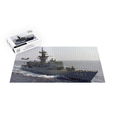 Frigate USS Kirk (FF 1087) Underway Jigsaw Puzzle