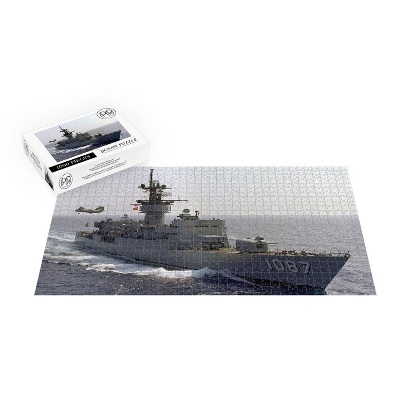 Frigate USS Kirk (FF 1087) Underway Jigsaw Puzzle