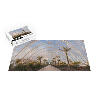 L'Umbracle In Valencia, Spain Jigsaw Puzzle