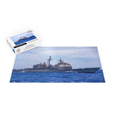 Guided-missile Cruiser USS Robert Smalls (CG 62) Transits the Philippine Sea Jigsaw Puzzle