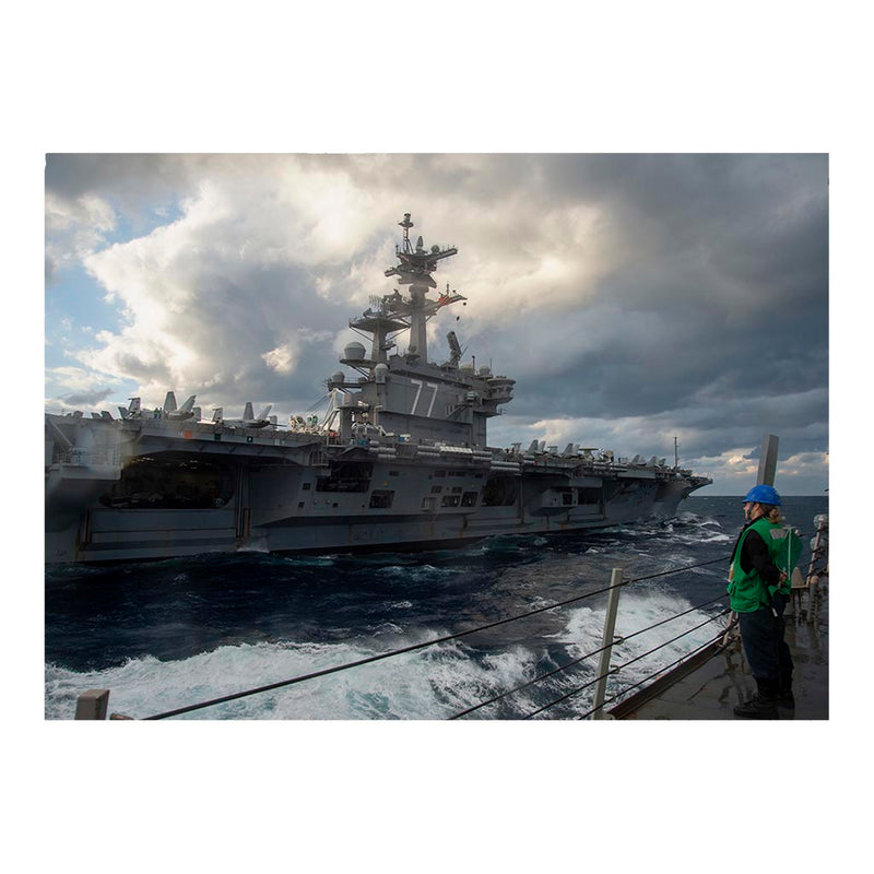 USS George H.W. Bush Aircraft Carrier Jigsaw Puzzle