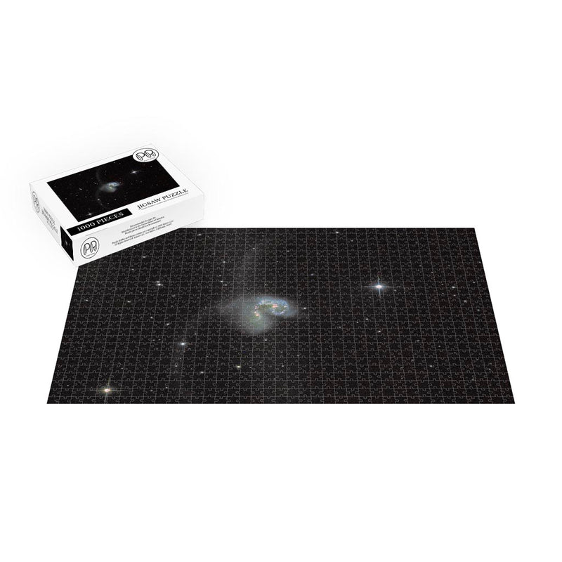 SuperBIT Sees Colliding Antennae Galaxies Jigsaw Puzzle