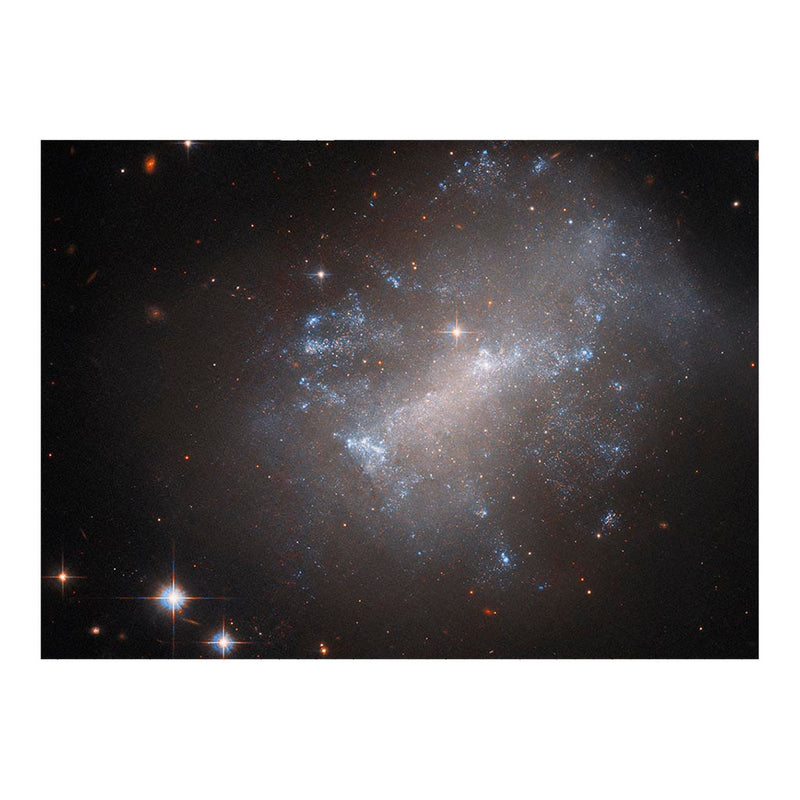 Hubble Telescope Image of the Galaxy NGC 7292 Jigsaw Puzzle