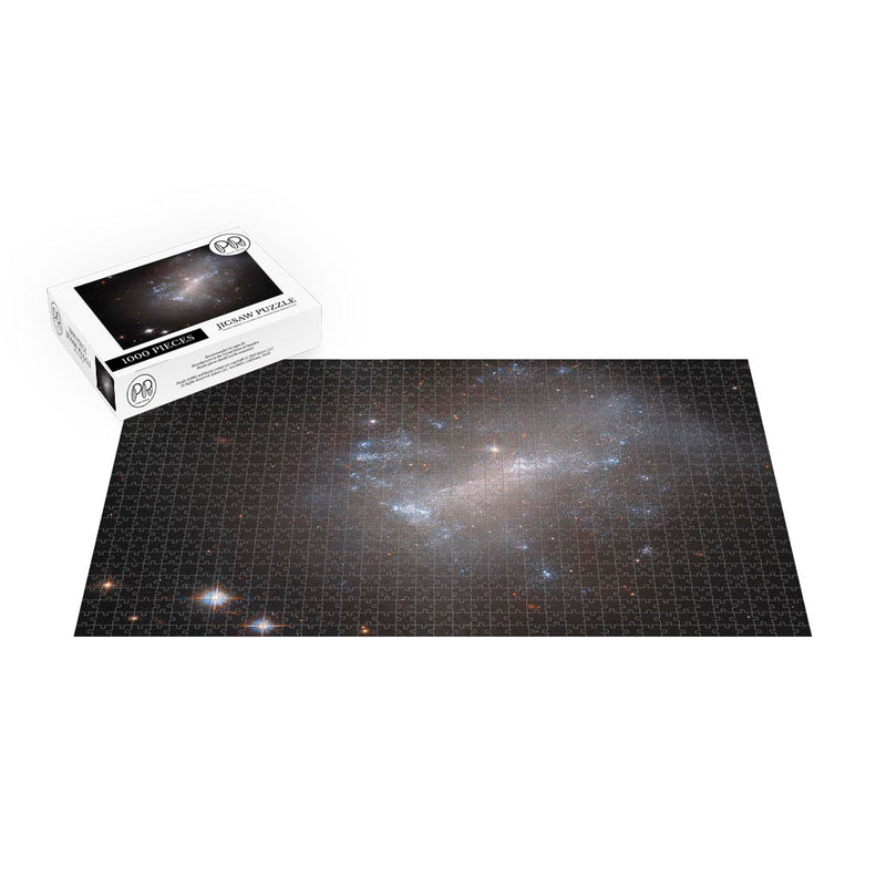Hubble Telescope Image of the Galaxy NGC 7292 Jigsaw Puzzle