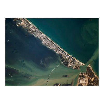 Space Station Visits South Padre Island Jigsaw Puzzle