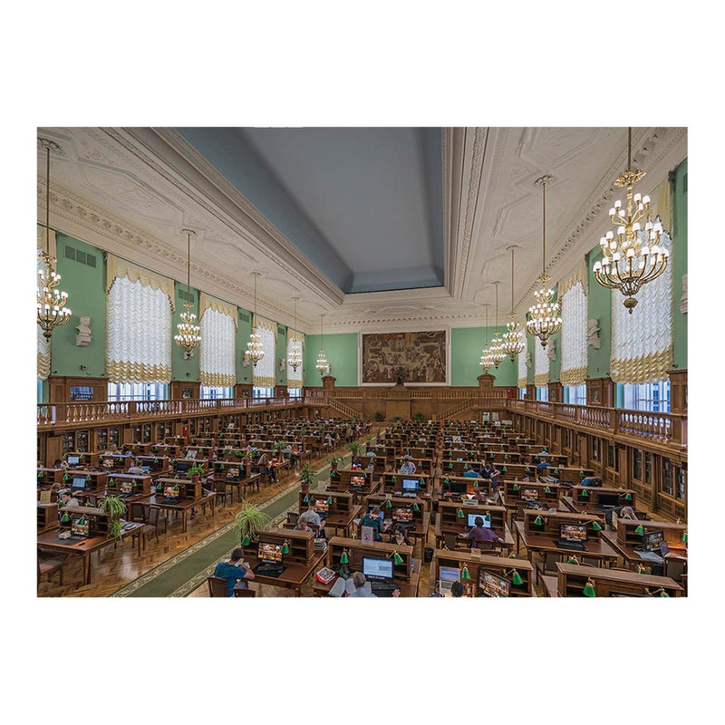 3rd Reading Room, Russian State Library in Moscow Jigsaw Puzzle
