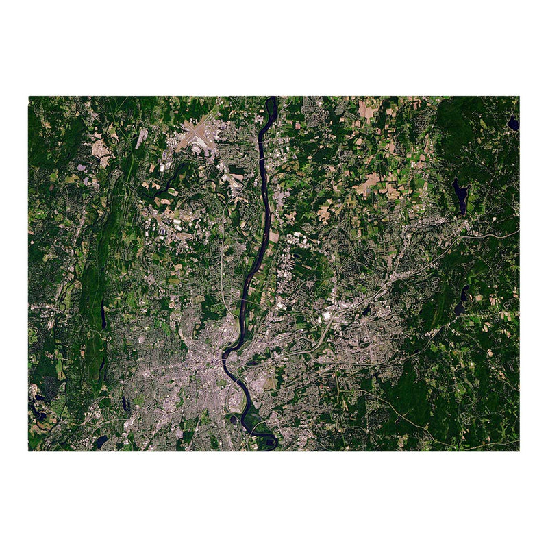 Landsat 9 View of Simsbury, CT Jigsaw Puzzle