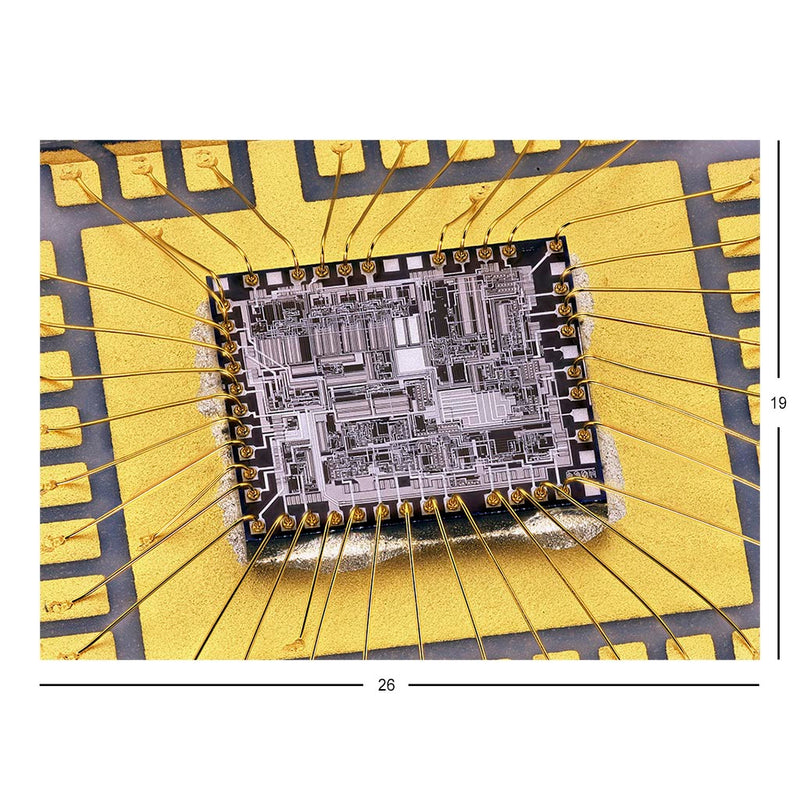 Integrated Circuit Motorola GM350 Transceiver Jigsaw Puzzle