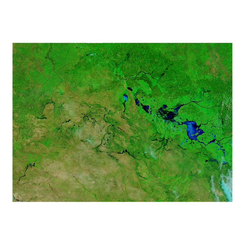 Terra Satellite Image of Floods In Australia&