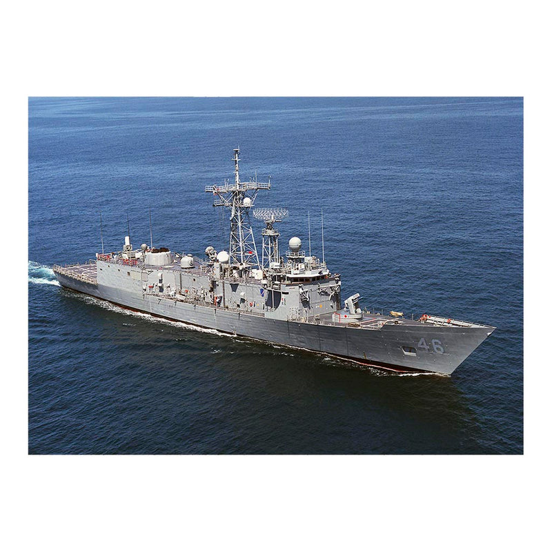 Guided-missile Frigate USS Rentz (FFG 46) Underway On The Pacific Ocean Jigsaw Puzzle