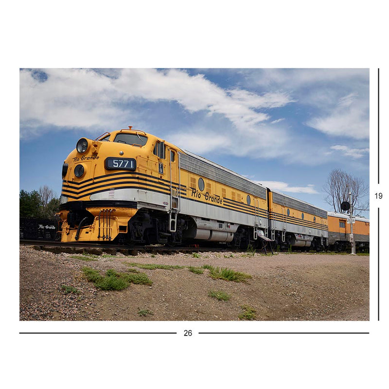 Rio Grande 5771 At the Colorado Railroad Museum, Golden Jigsaw Puzzle