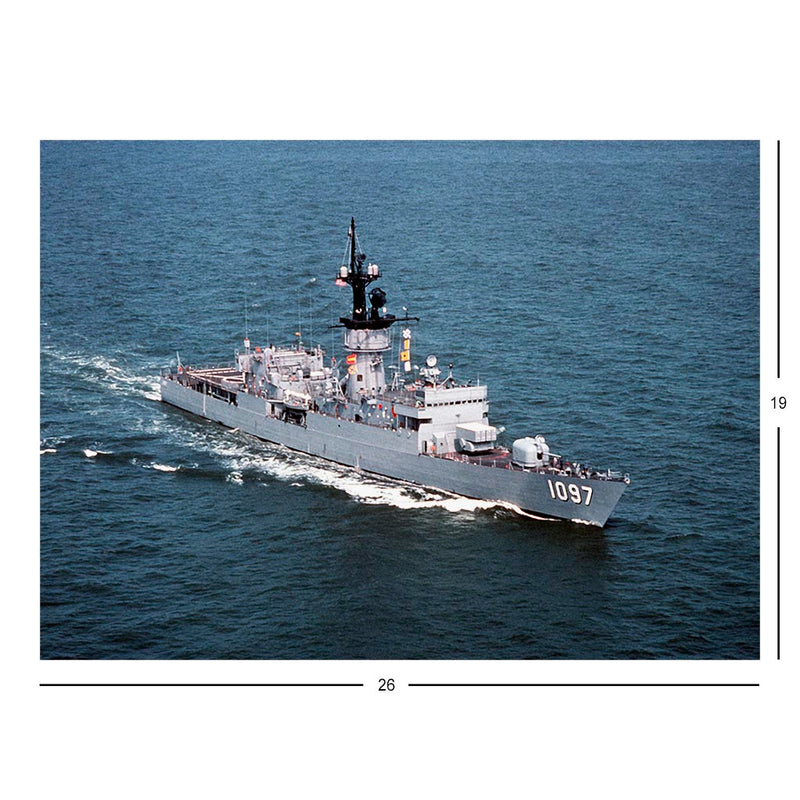 Frigate USS Moinester (FF 1097) Underway Jigsaw Puzzle