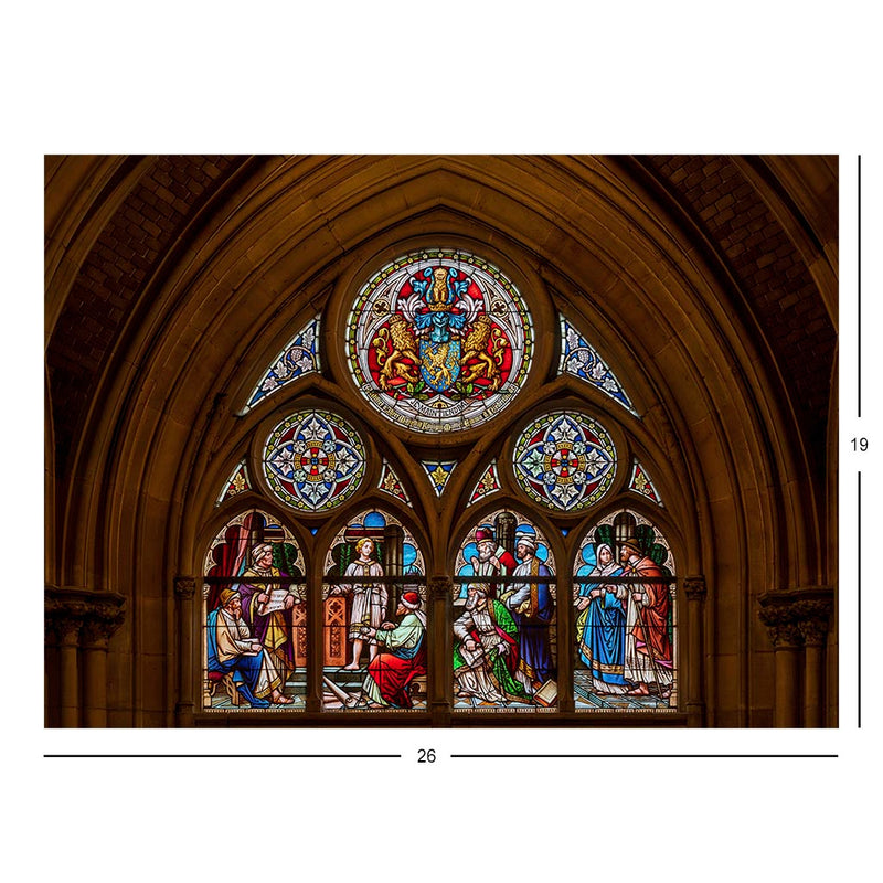 Gedachtniskirche der Protestation in Speyer, Germany Jigsaw Puzzle