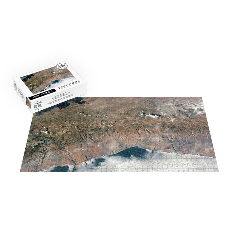 ISS Photograph of Atacama Desert and Central Andes Mountains Jigsaw Puzzle